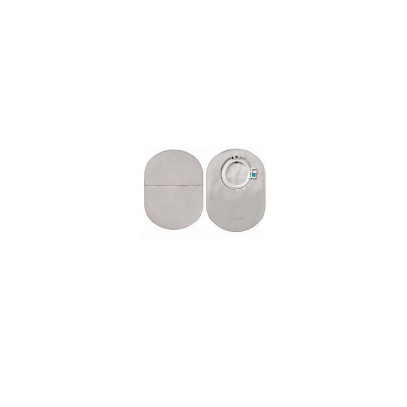 SACCA PER COLOSTOMIA SENSURA MIO 430 CLICK CHIUSA CON APERTURA ISPEZIONABILE SISTEMA A 2 PEZZI MIDI 40MM 30 PEZZI