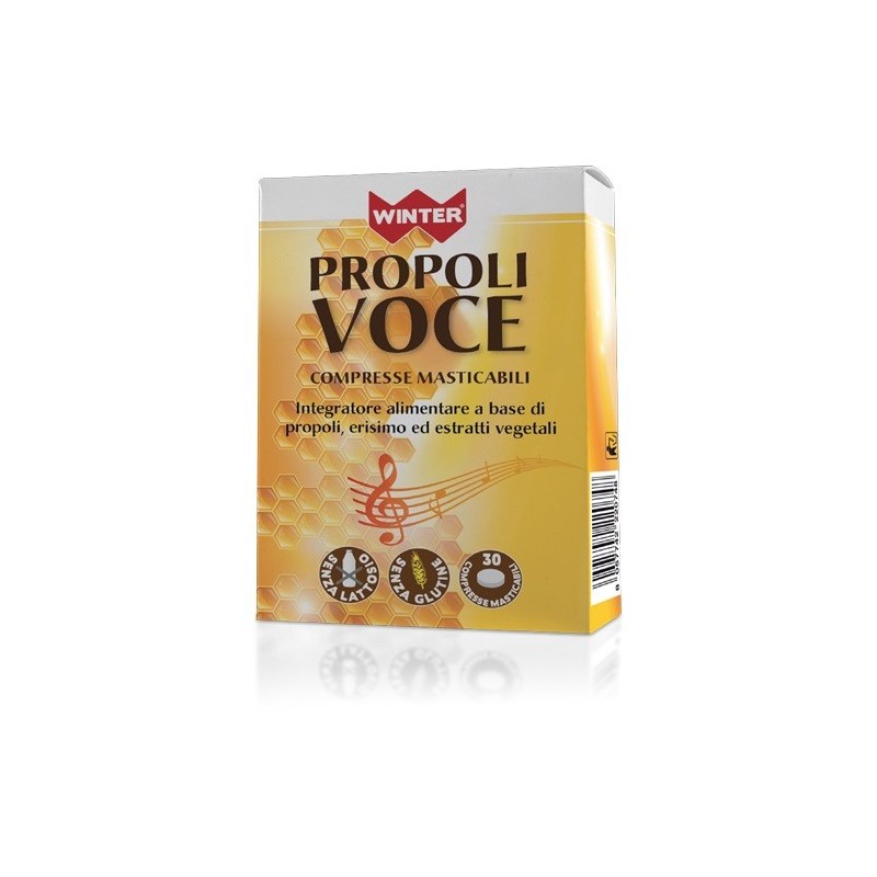 WINTER PROPOLI VOCE 30 COMPRESSE MASTICABILI
