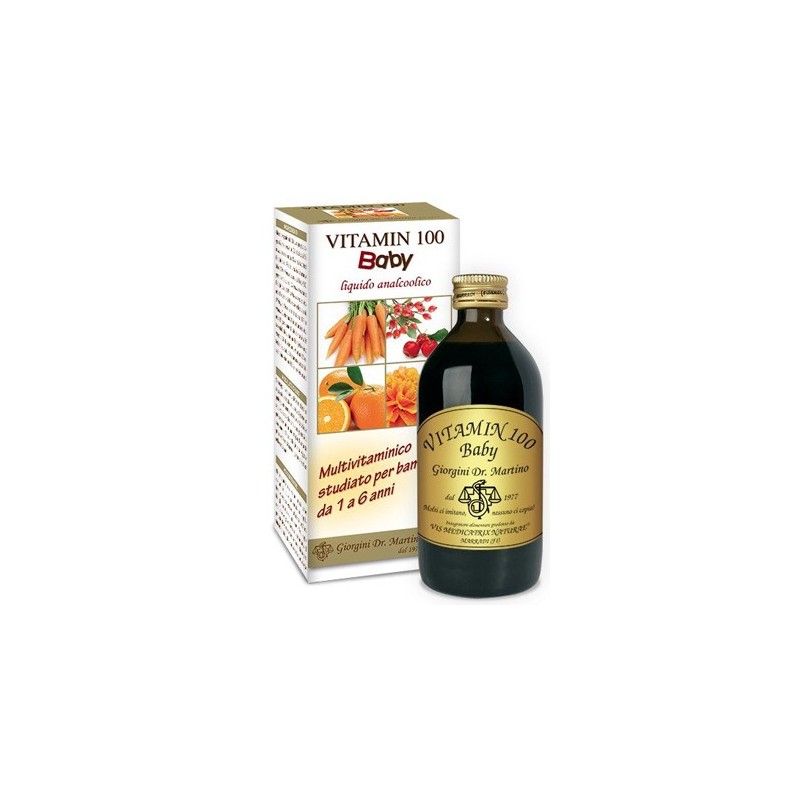 VITAMIN 100 BABY LIQUIDO ANALCOLICO 200 ML