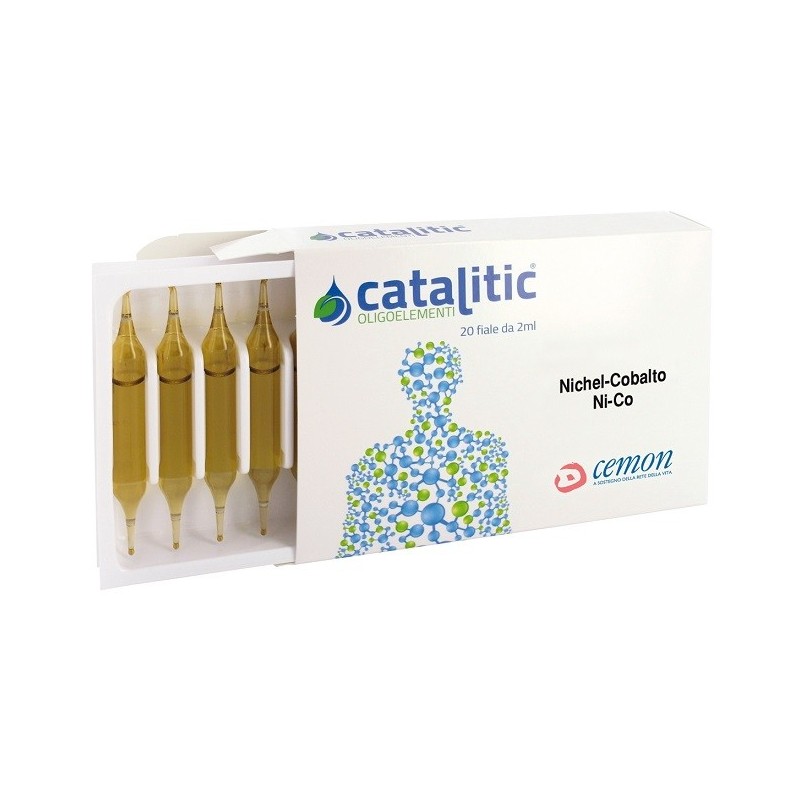 CATALITIC OLIGOELEMENTI NICHEL COBALTO NI-CO 20 AMPOLLE