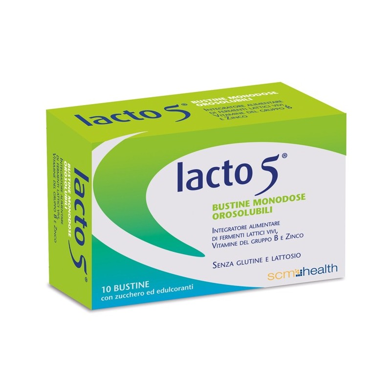 LACTO 5 10 BUSTINE OROSOLUBILI