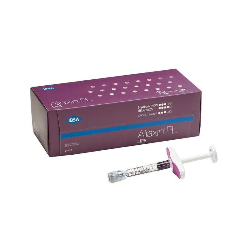 SIRINGA INTRADERMICA ALIAXIN FL LIPS ACIDO IALURONICO CROSS-LINKATO 25MG/G 2 SIRINGHE X 1ML