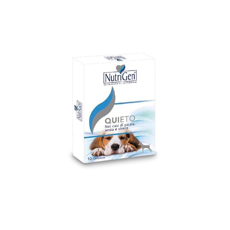 QUIETO CANE 10 COMPRESSE NUTRIGEN