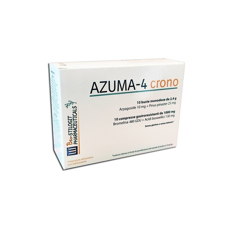 AZUMA-4 CRONO 10 COMPRESSE GASTRORESISTENTI + 10 BUSTE
