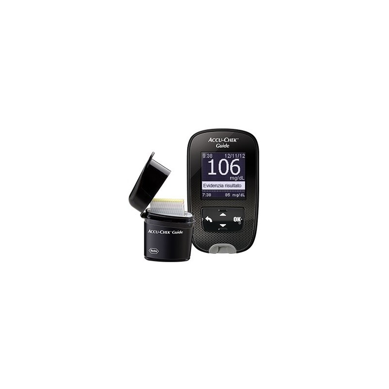 KIT GLUCOMETRO ACCU-CHEK GUIDE MG/DL + PUNGIDITO FASTCLIX