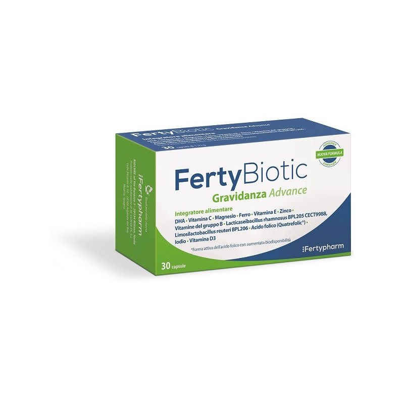 FERTYBIOTIC GRAVIDANZA ADVANCE 30 CAPSULE DA 1,15 G