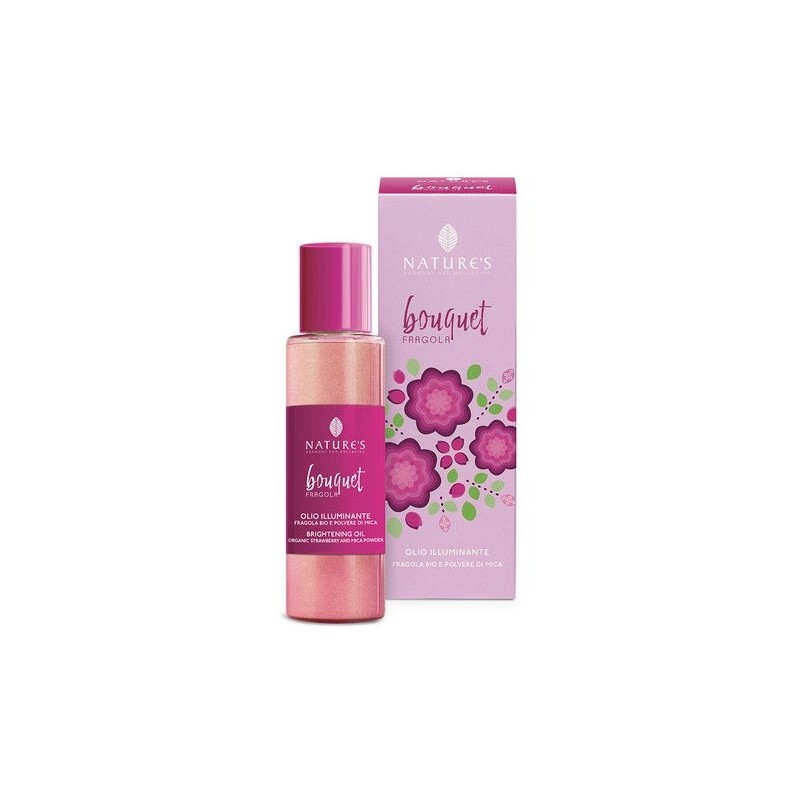 NATURE'S BOUQUET FRAGOLA OLIO ILLUMINANTE 100 ML EDIZIONE LIMITATA