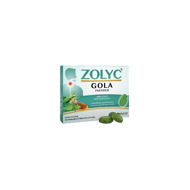 ZOLYC GOLA MENTOLO/EUCALIPTO 36 PASTIGLIE