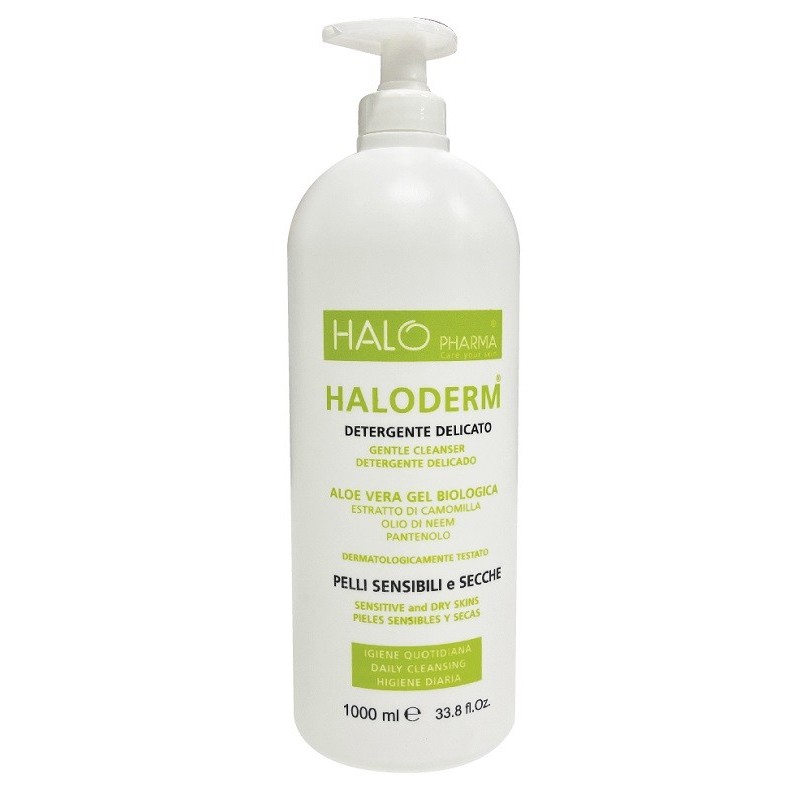 HALODERM DETERGENTE DELICATO 1 L FLACONE HDPE2 TAPPO C/PP92