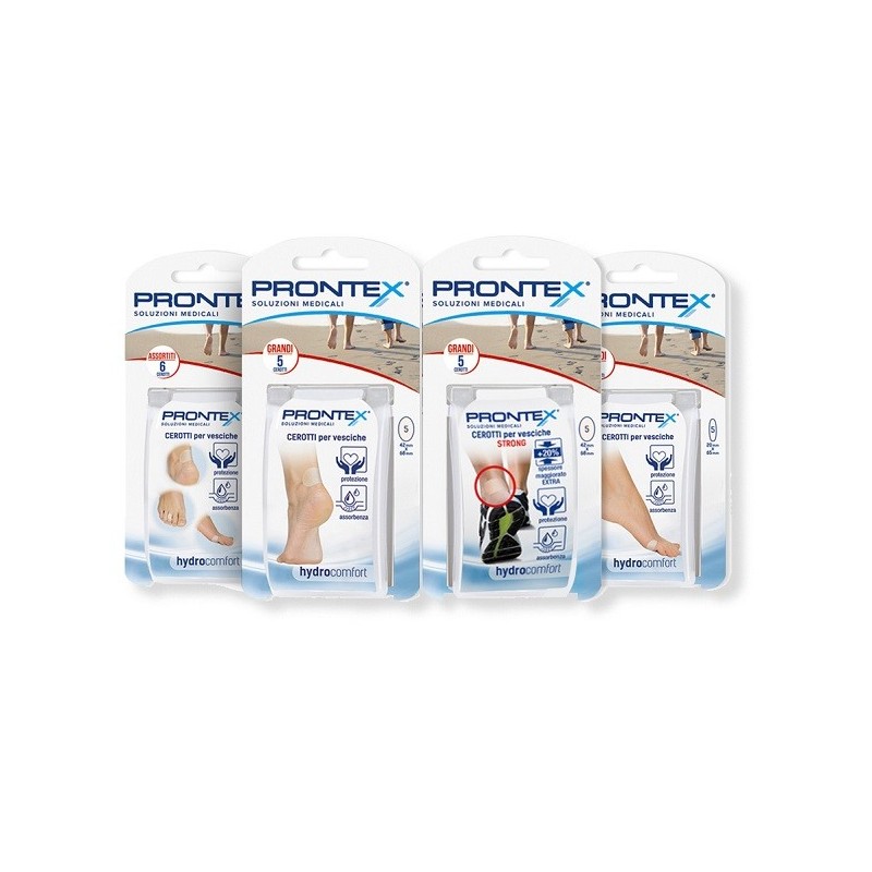 MEDICAZIONE IN IDROCOLLOIDI HYDROCOMFORT ASSORTITI 6 PEZZI