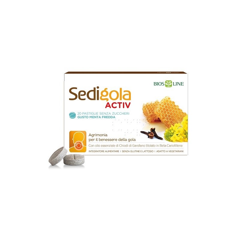 APIX SEDIGOLA ACTIV MENTA FREDDA 20 PASTIGLIE