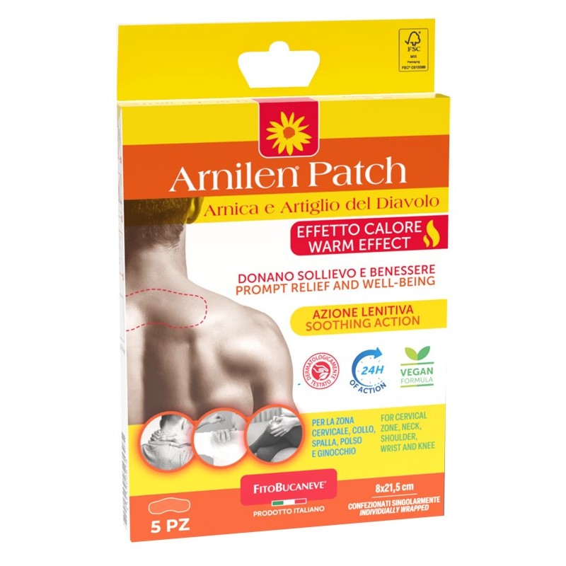 ARNILEN PATCH EFFETTO CALORE 5 PEZZI