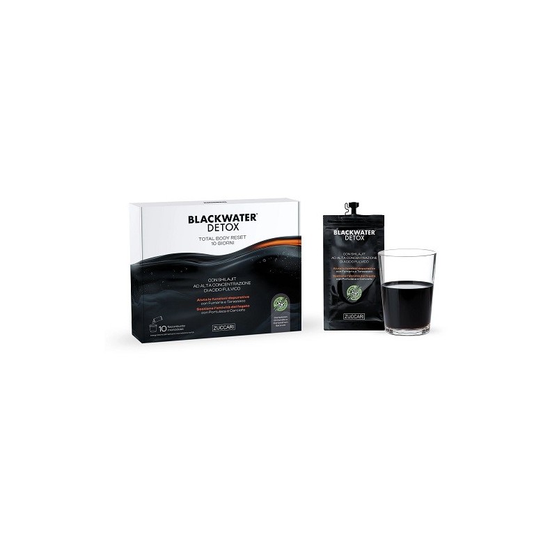 BLACK WATER DETOX 10 BUSTE DA 20 ML