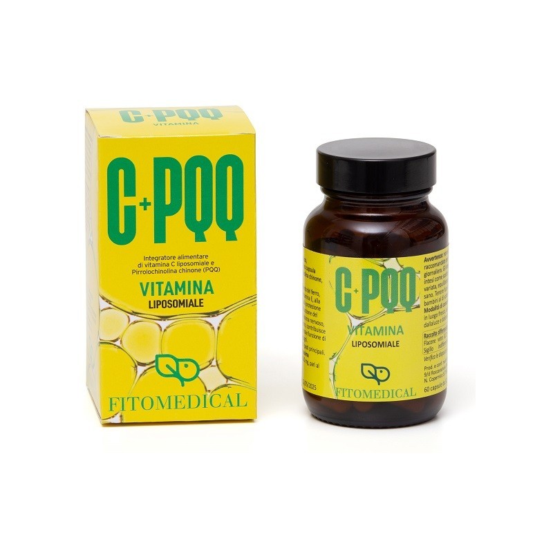 VITAMINA C+PQQ LIPOSOMIALE 60 CAPSULE