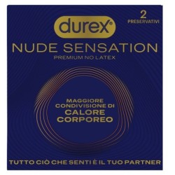 PRESERVATIVO DUREX NUDE SENSATION 2 PEZZI