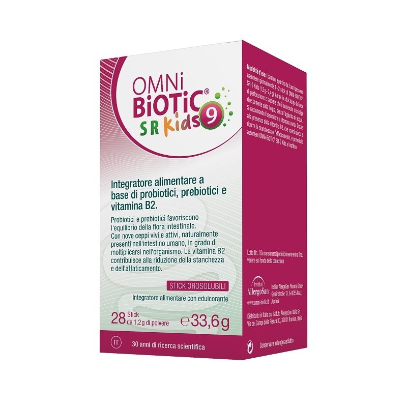 OMNI BIOTIC SR 9 KIDS 28 STICK