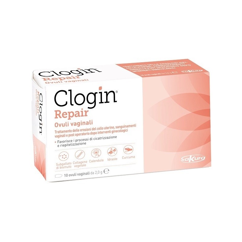 CLOGIN REPAIR 10 OVULI VAGINALI
