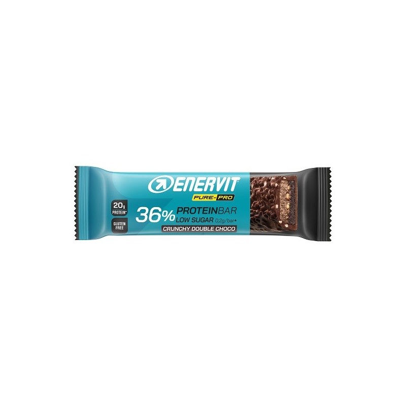 ENERVIT PURE PRO BAR 36% DOUBLE CHOCO 55 G