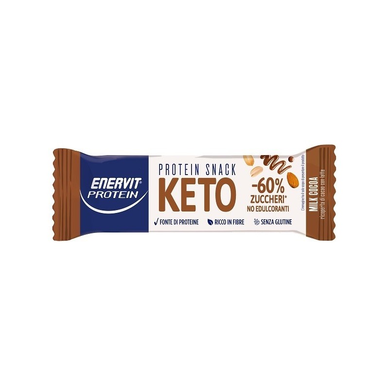 ENERVIT PROTEIN SNACK KETO MILK COCOA 35 G