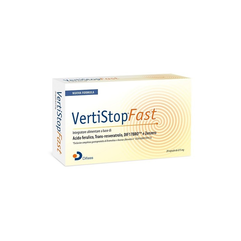 VERTISTOP FAST 20 CAPSULE DA 675 MG