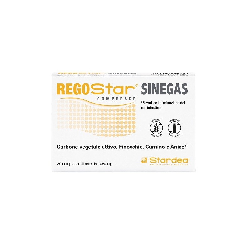 REGOSTAR SINEGAS 30 COMPRESSE FILMATE