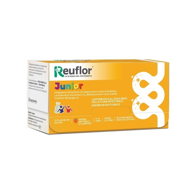 REUFLOR JUNIOR 10 FLACONCINI 8 ML