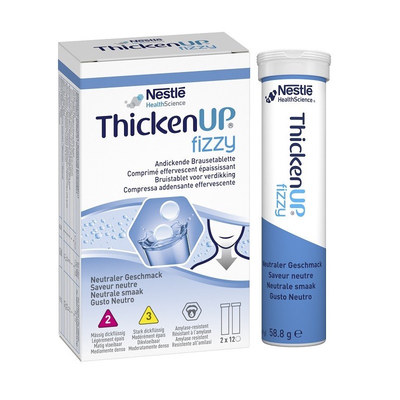 THICKENUP FIZZY NEUTRO 24 COMPRESSE EFFERVESCENTI