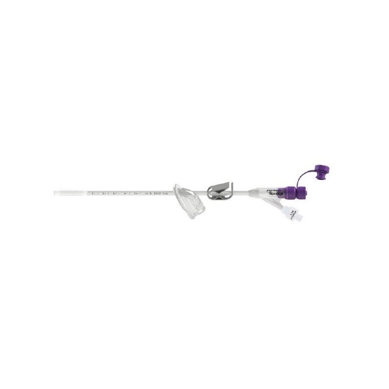 SONDA PER GASTROSTOMIA G-TUBE FLOCARE IN SILICONE CON PALLONCINO 15 ML DIAMETRO CH 20 CODICE COLORE GIALLO CONNESSIONE ENFIT