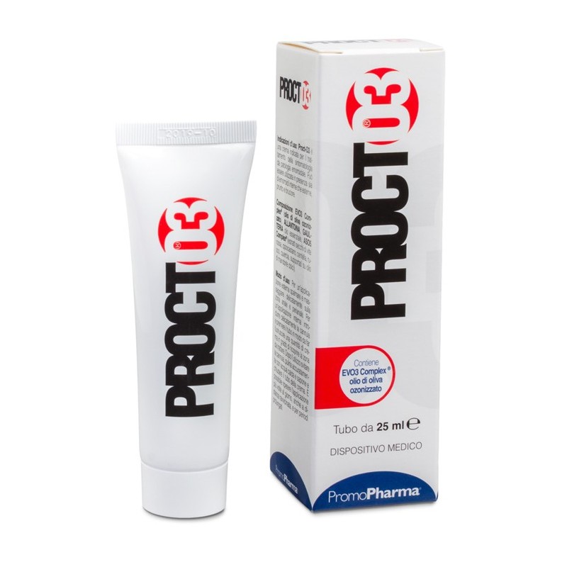 PROCTO3 CREMA PER TRATTAMENTO EMORROIDI 25 ML