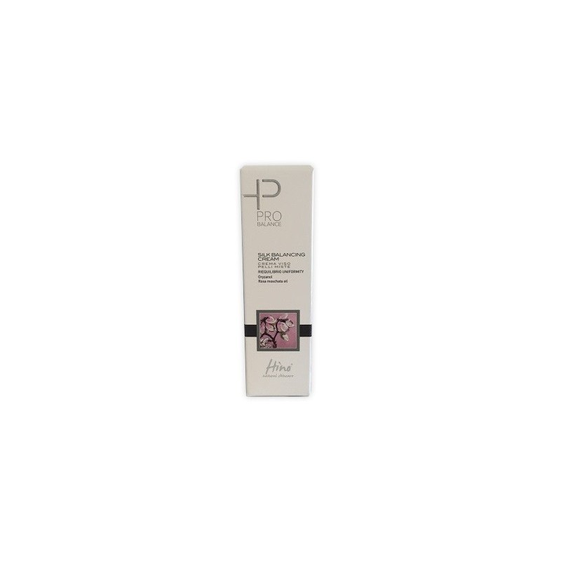 HINO NATURAL SKINCARE PRO BALANCE SILK BALANCING CREAM CREMA VISO PELLI MISTE 50 ML