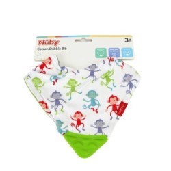 NUBY BAVAGLINO BANDANA CON MASSAGGIAGENGIVE