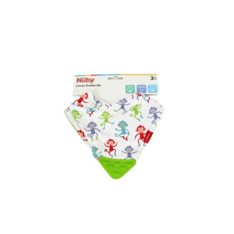 NUBY BAVAGLINO BANDANA CON MASSAGGIAGENGIVE