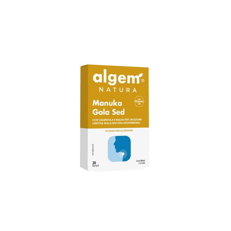 ALGEM MANUKA GOLA SED 20 PASTIGLIE 1000 MG