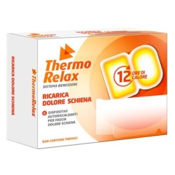 THERMORELAX RICARICA PER FASCIA DOLORE LOMBARE 6 DISPOSITIVI AUTORISCALDANTI