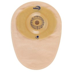 SACCA PER COLOSTOMIA WELLAND AURUM PROFILE COLO MIDI OPACA RITAGLIABILE DIAMETRO 13-48 MM INIZIO CONVESSITA' 48 MM 10 PEZZI