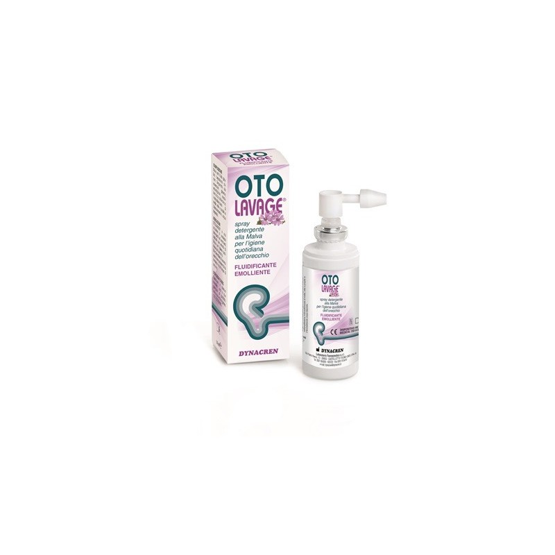 OTOLAVAGE SPRAY DETERGENTE ALLA MALVA PER L'IGIENE QUOTIDIANA DELL'ORECCHIO 50 ML