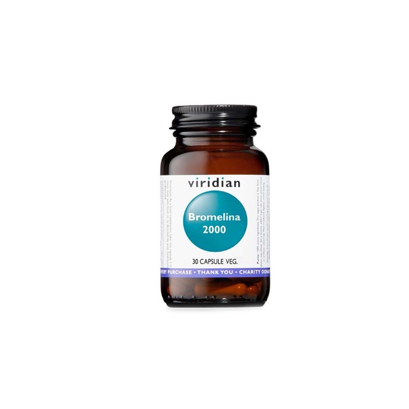 VIRIDIAN BROMELINA 2000 30 CAPSULE