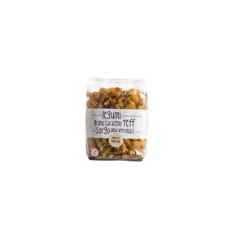 GAROFALO FUSILLI PASTA SENZA GLUTINE LEGUMI E CEREALI 400 G