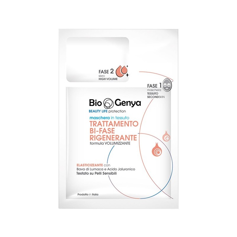 BIOGENYA BEAUTY LIFE PROTECTION MASCHERA IN TESSUTO TRATTAMENTO BI-FASE RIGENERANTE