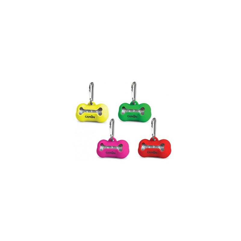 DISPENSER SILICONE C/1X20 SACCHETTI ROSSO