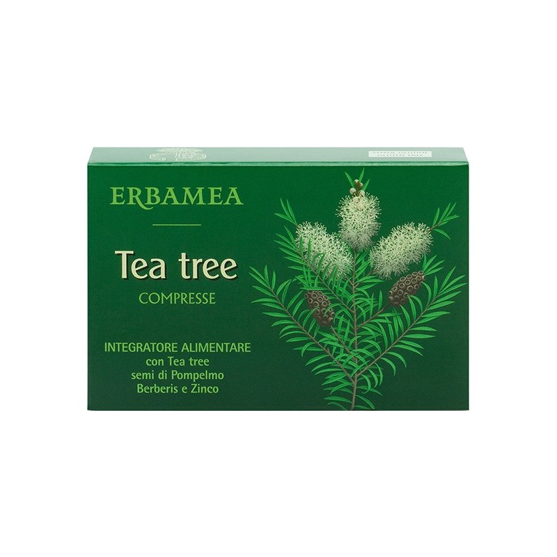 ERBAMEA TEA TREE 30 COMPRESSE