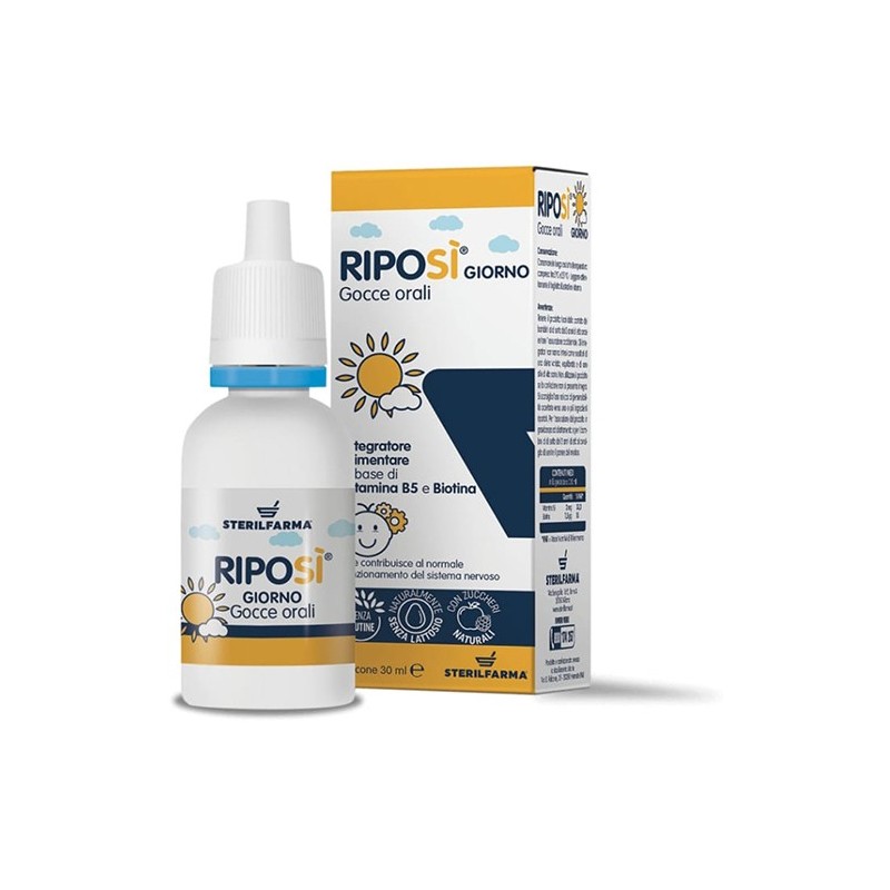 RIPOSI' GIORNO GOCCE ORALI 30 ML