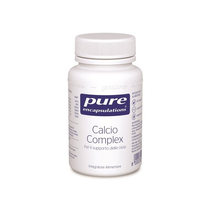 PURE ENCAPSULATIONS CALCIO COMPLEX 30 CAPSULE