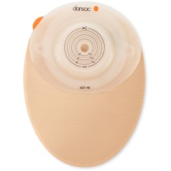 DANSAC NOVALIFE TRE 1 SACCA CHIUSA OPACA CONVEX MIDI PER COLOSTOMIA CON FINESTRA RITAGLIABILE 15-46 MM 430 ML 10 PEZZI