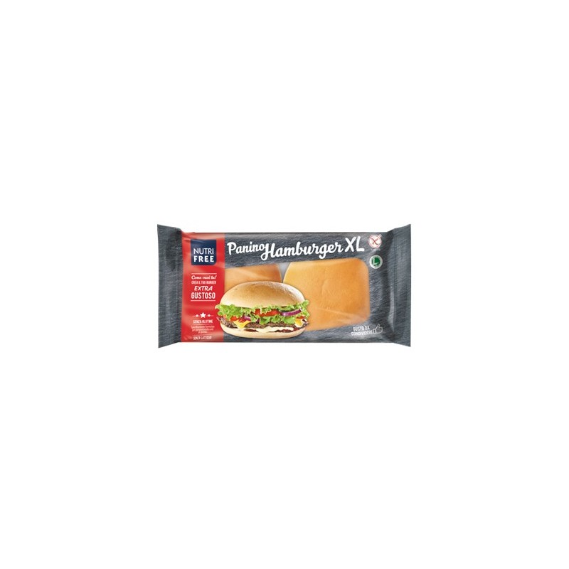 NUTRIFREE PANINO HAMBURGER 100 G X 2