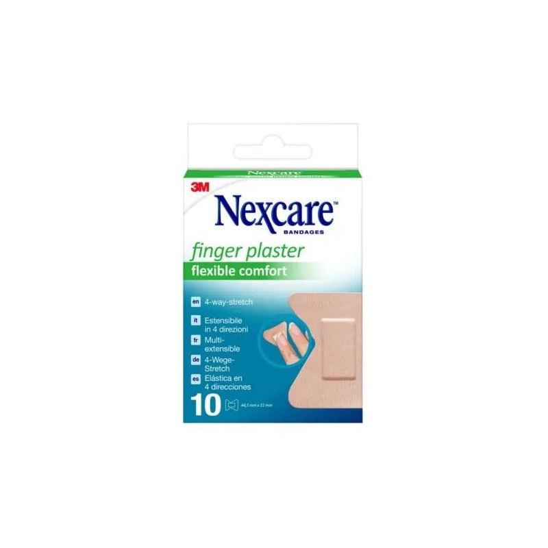 CEROTTO PREPARATO NEXCARE FINGER PLASTERS NFP001W 44,5X51 MM