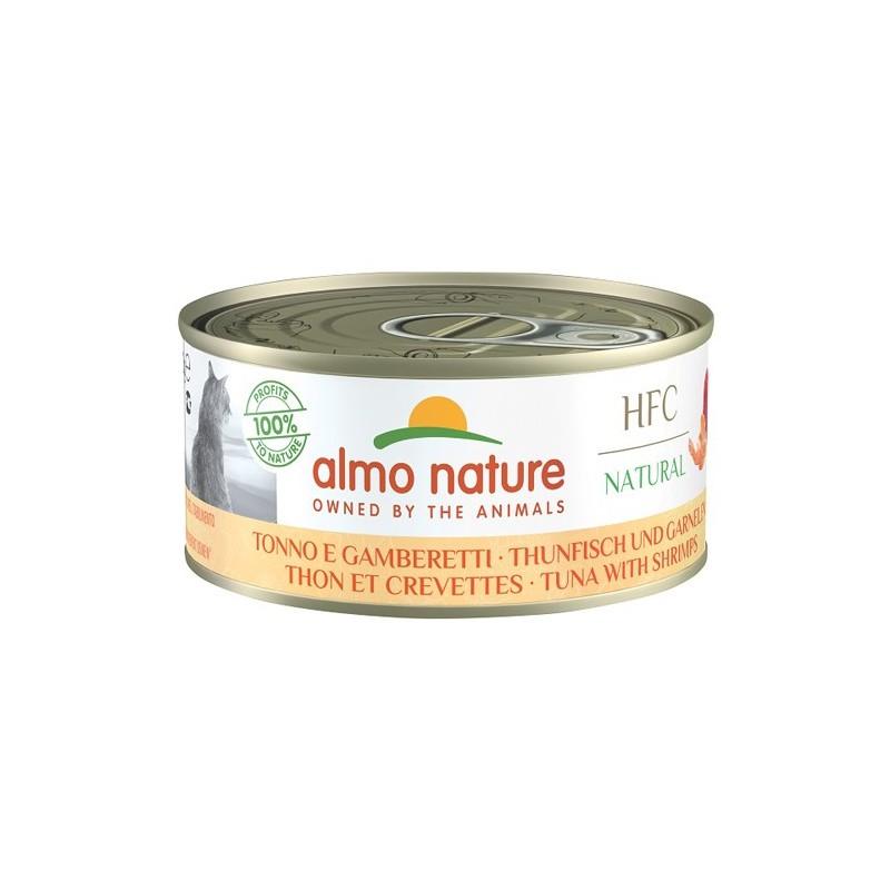 NATURAL TONNO E GAMBERETTI 150 G
