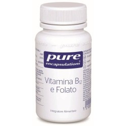 PURE ENCAPSULATIONS VITAMINA B12 E FOLATO 30 PASTIGLIE