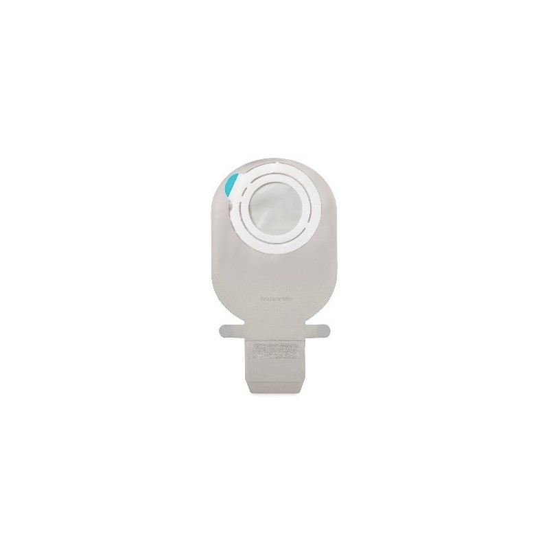 SENSURA MIO FLEX SISTEMA 2 PEZZI CON AGGANCIO ADESIVO SACCA ILEOSTOMIA RIVESTITA 35MM DA 550 ML 30 PEZZI