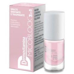 DERMOVITAMINA MICOBLOCK 3 IN 1 SMALTO IDRATANTE E TRASPIRANTE ROSA CHIARO 5 ML